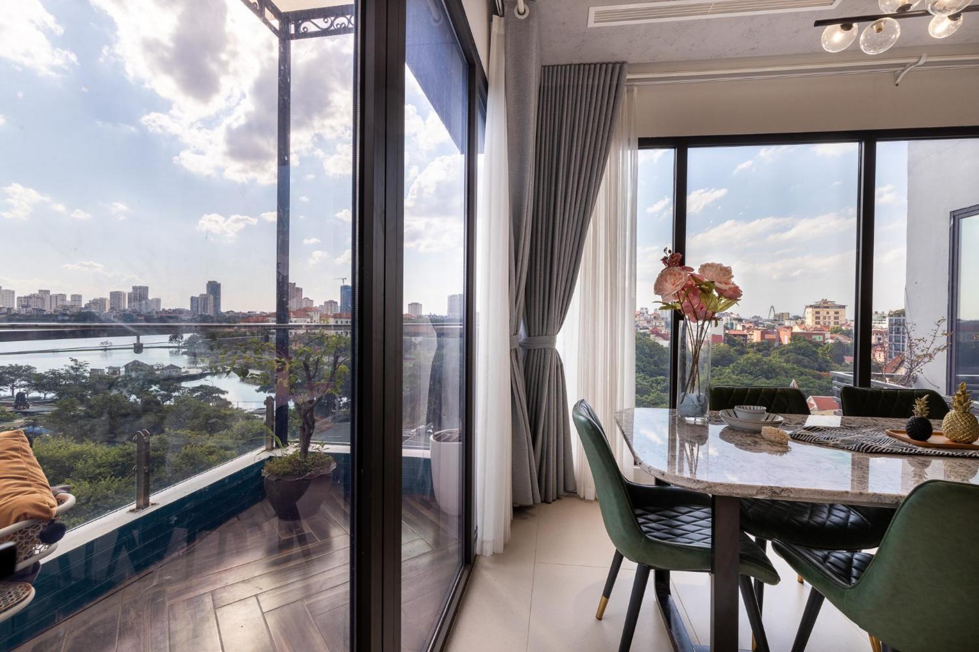 M Apartment Lakeside - Cara Rustic Hanoi Exterior photo